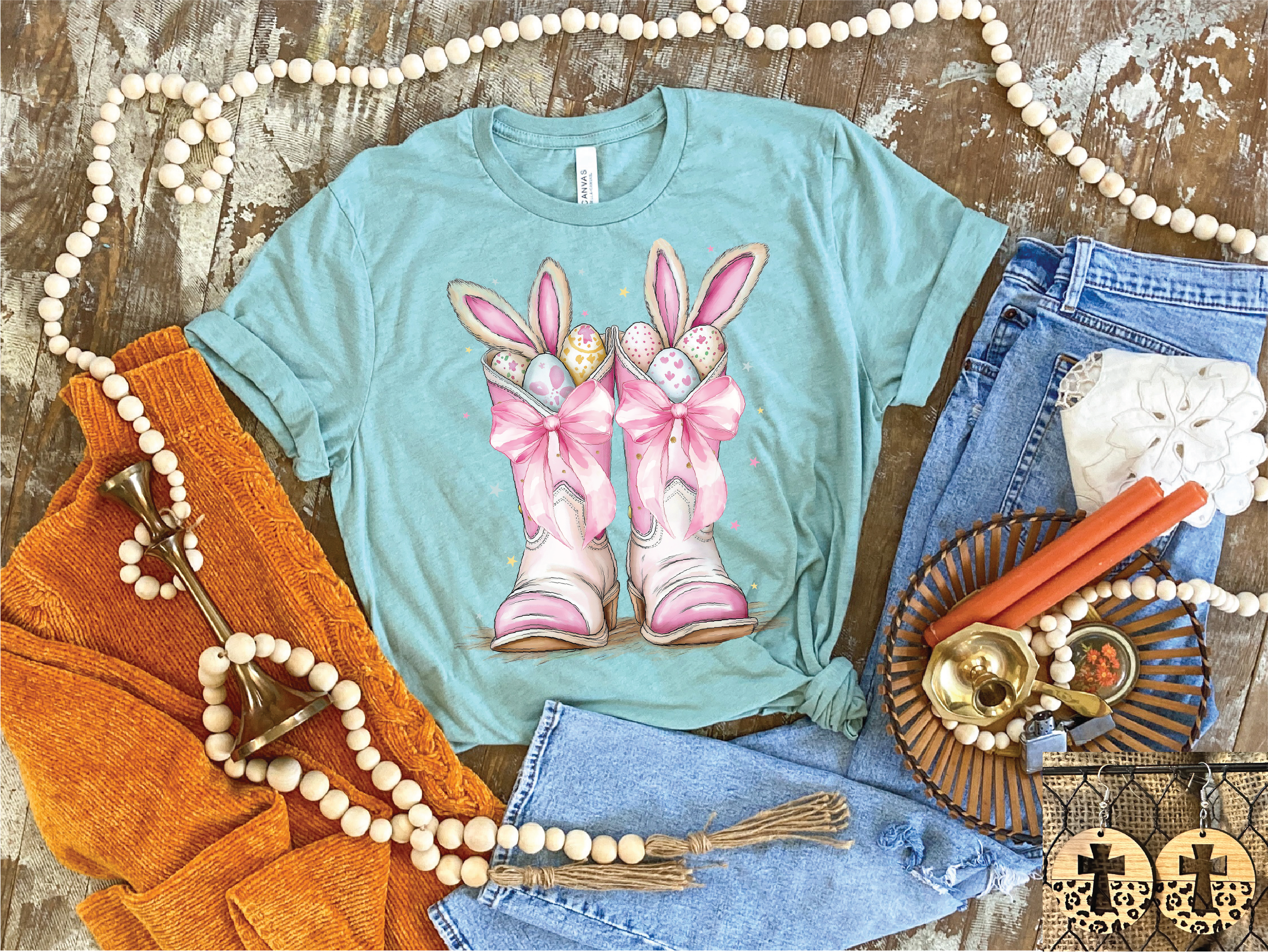 Bunny Boots Tshirt