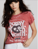 Sonny and Cher 1971 Graphic Tshirt