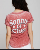 Sonny and Cher 1971 Graphic Tshirt