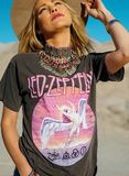 LED ZEPPLIN Mineral Wash VIntage Graphic Tee