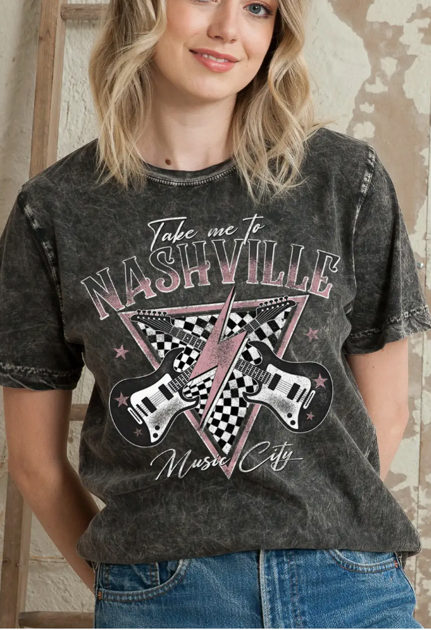 TAKE ME TO NASHVILLE TEE